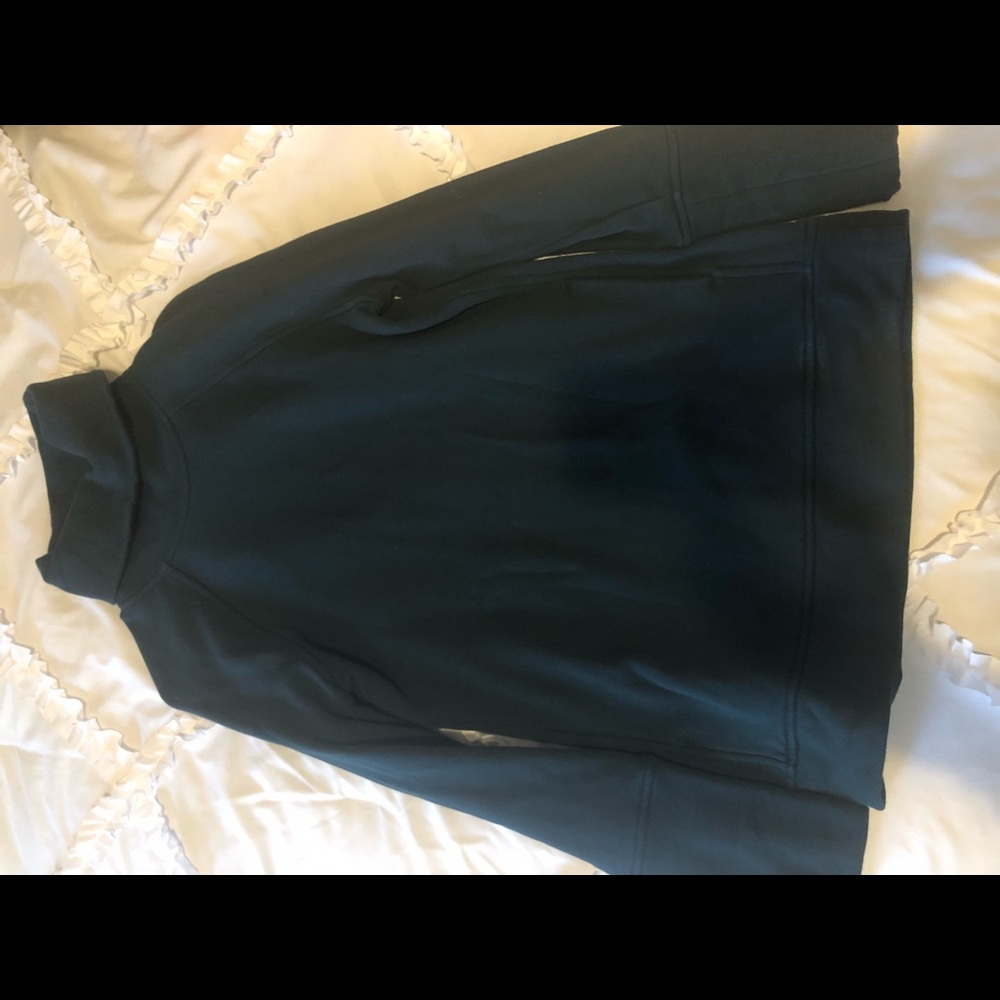 Lululemon teal turtleneck hoodie